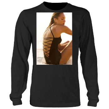 Candice Swanepoel Men's Heavy Long Sleeve TShirt