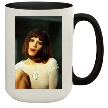 Carla Bruni 15oz Colored Inner & Handle Mug