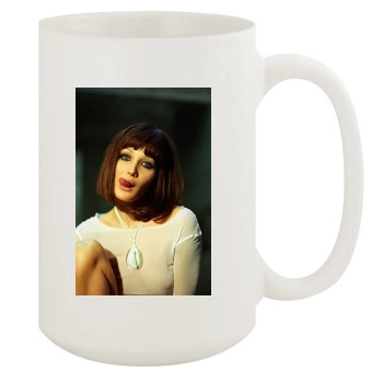 Carla Bruni 15oz White Mug