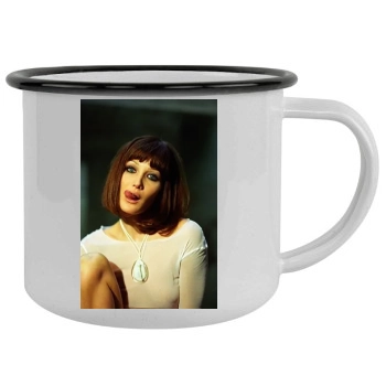 Carla Bruni Camping Mug