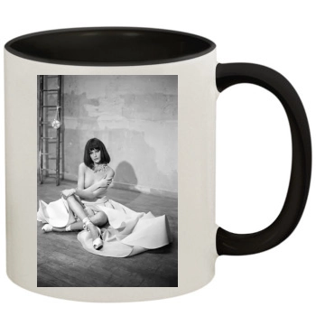 Carla Bruni 11oz Colored Inner & Handle Mug