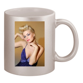 Carmen Electra 11oz Metallic Silver Mug