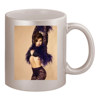 Carmen Electra 11oz Metallic Silver Mug