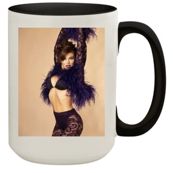 Carmen Electra 15oz Colored Inner & Handle Mug