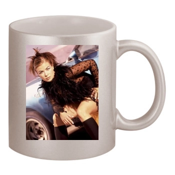 Carmen Electra 11oz Metallic Silver Mug