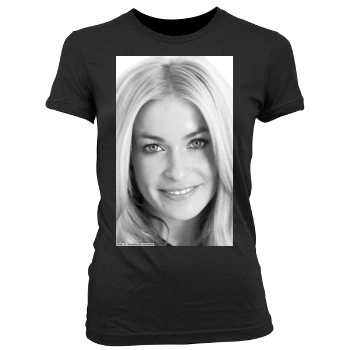 Carmen Electra Women's Junior Cut Crewneck T-Shirt