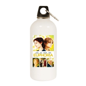 Euphoria (2018) White Water Bottle With Carabiner