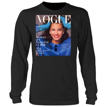 Christy Turlington Men's Heavy Long Sleeve TShirt