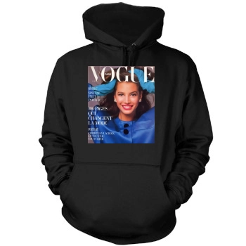 Christy Turlington Mens Pullover Hoodie Sweatshirt