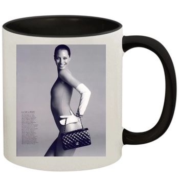 Christy Turlington 11oz Colored Inner & Handle Mug