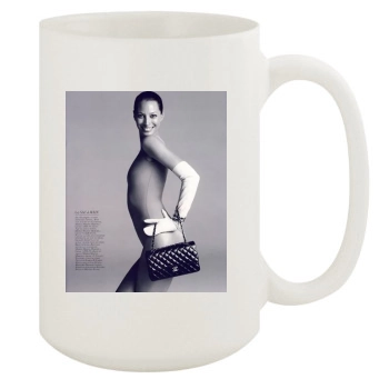 Christy Turlington 15oz White Mug