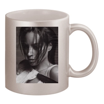 Christy Turlington 11oz Metallic Silver Mug