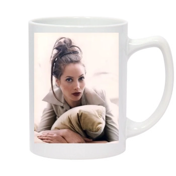 Christy Turlington 14oz White Statesman Mug