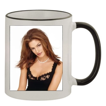 Cindy Crawford 11oz Colored Rim & Handle Mug