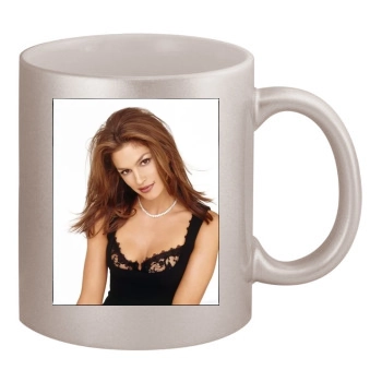 Cindy Crawford 11oz Metallic Silver Mug