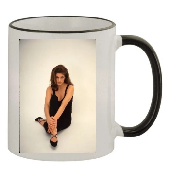 Cindy Crawford 11oz Colored Rim & Handle Mug