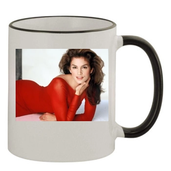 Cindy Crawford 11oz Colored Rim & Handle Mug