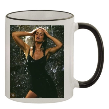 Cindy Crawford 11oz Colored Rim & Handle Mug