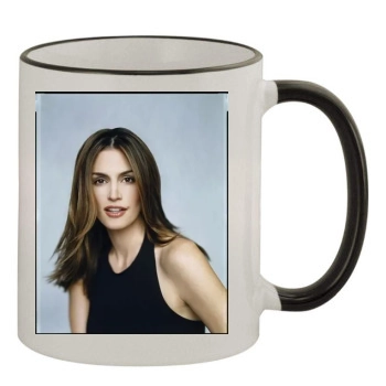 Cindy Crawford 11oz Colored Rim & Handle Mug