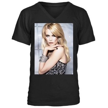 Claudia Schiffer Men's V-Neck T-Shirt