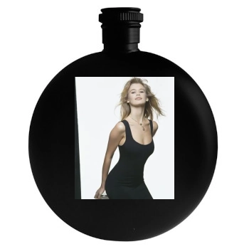 Claudia Schiffer Round Flask