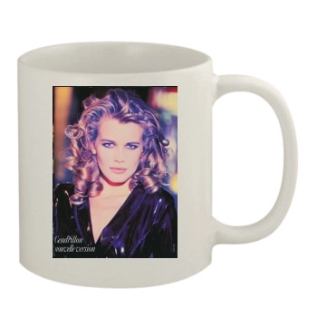 Claudia Schiffer 11oz White Mug