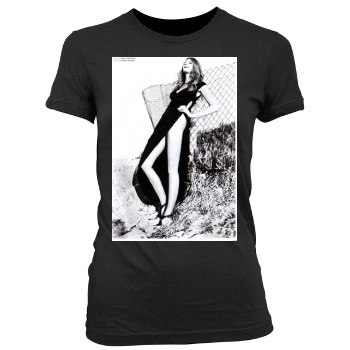 Elle MacPherson Women's Junior Cut Crewneck T-Shirt