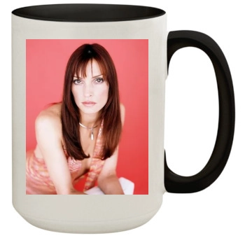 Famke Janssen 15oz Colored Inner & Handle Mug