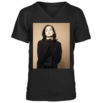 Famke Janssen Men's V-Neck T-Shirt