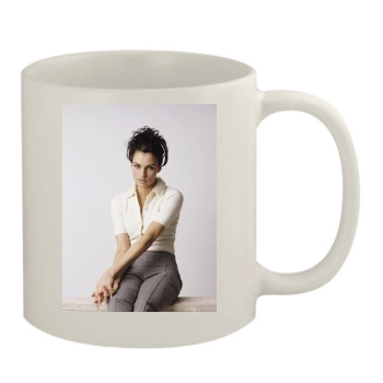 Famke Janssen 11oz White Mug