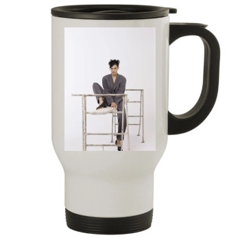 Famke Janssen Stainless Steel Travel Mug