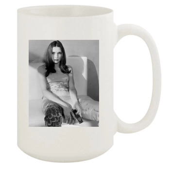 Famke Janssen 15oz White Mug