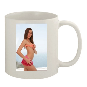 Erica Ellyson 11oz White Mug