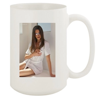 Erica Ellyson 15oz White Mug