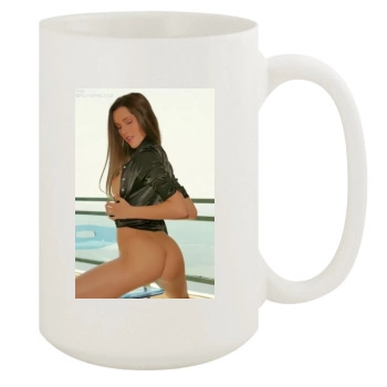 Erica Ellyson 15oz White Mug