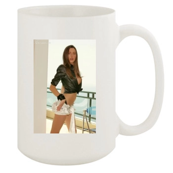 Erica Ellyson 15oz White Mug