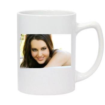 Erica Ellyson 14oz White Statesman Mug