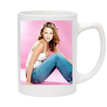 Josie Maran 14oz White Statesman Mug