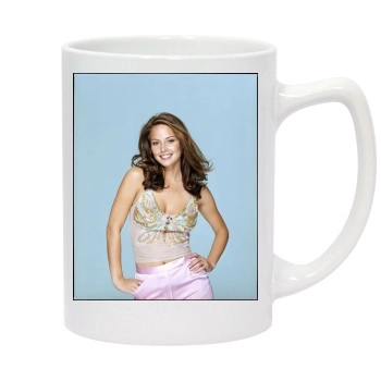 Josie Maran 14oz White Statesman Mug