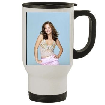 Josie Maran Stainless Steel Travel Mug