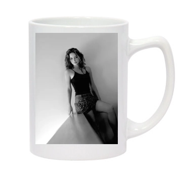 Josie Maran 14oz White Statesman Mug