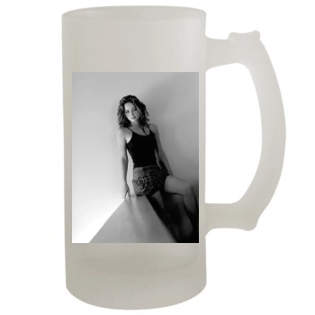 Josie Maran 16oz Frosted Beer Stein