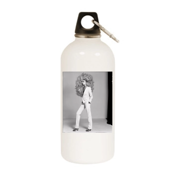 Julia Stegner White Water Bottle With Carabiner