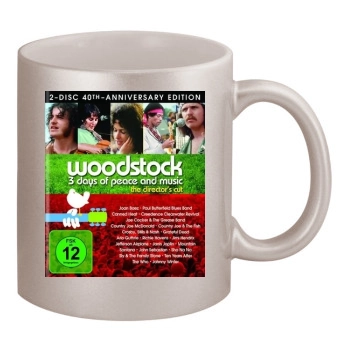 Woodstock (1970) 11oz Metallic Silver Mug