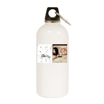 Nicki Minaj White Water Bottle With Carabiner