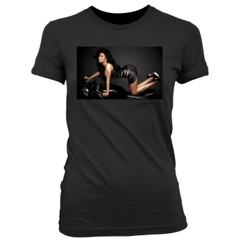 Nicki Minaj Women's Junior Cut Crewneck T-Shirt