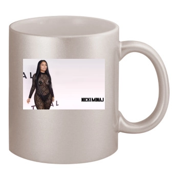 Nicki Minaj 11oz Metallic Silver Mug