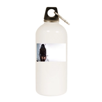 Nicki Minaj White Water Bottle With Carabiner