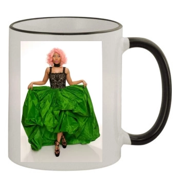 Nicki Minaj 11oz Colored Rim & Handle Mug