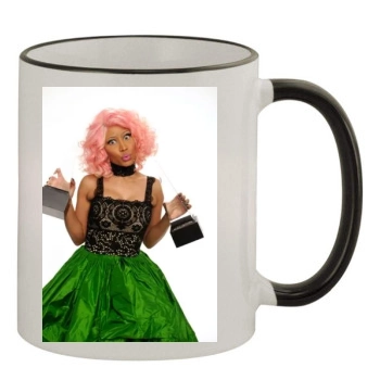 Nicki Minaj 11oz Colored Rim & Handle Mug